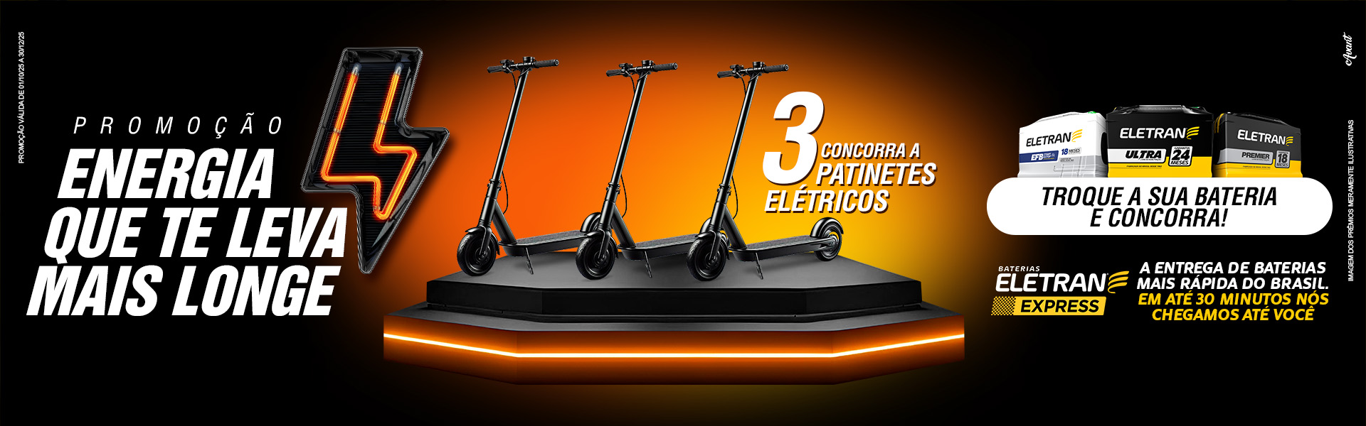 Lojas Eletran | Baterias Eletran - Desde 1963